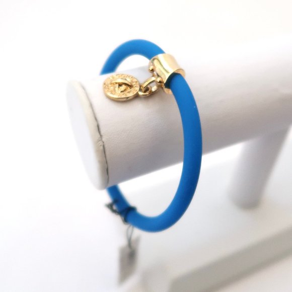 MARC MARC JACOBS Tubular rubber bracelet w charm NWT - Picture 3 of 4